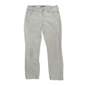 Lucky Brand White Lolita Capri Jeans Size 6 (28) Women's